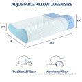Drilled High-low pillow memory foam